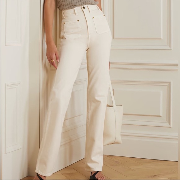 KHAITE Denim - Khaite Isabella High-Waisted Jeans